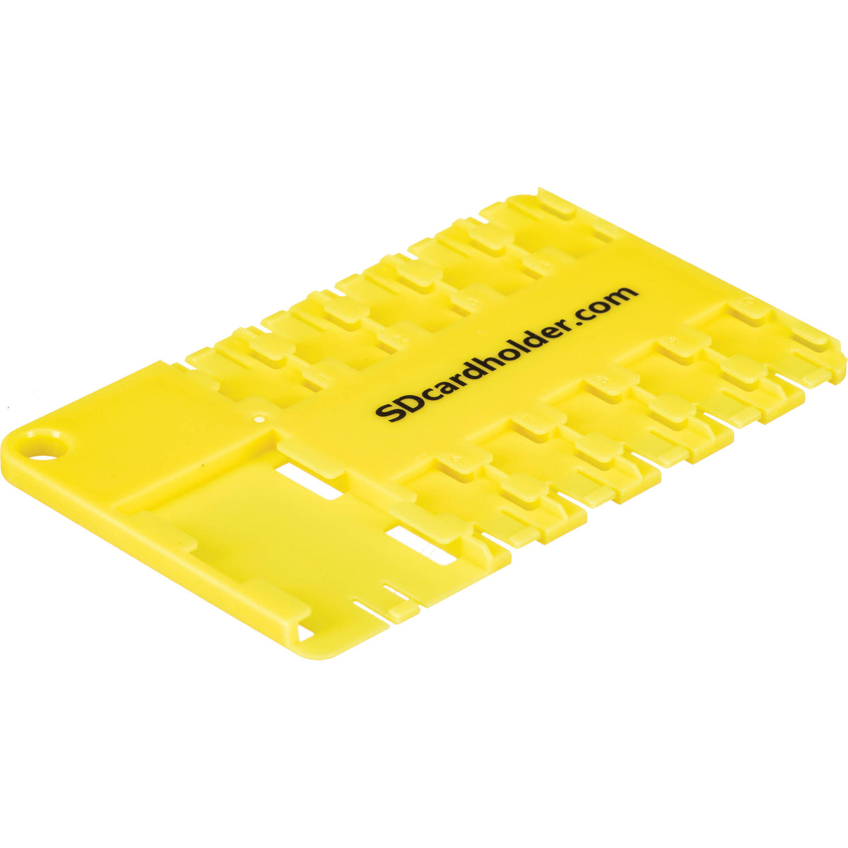 Estuche para Tarjetas SD Card Holder microSD 10 ranuras Cardholder (Amarillo) - vista principal