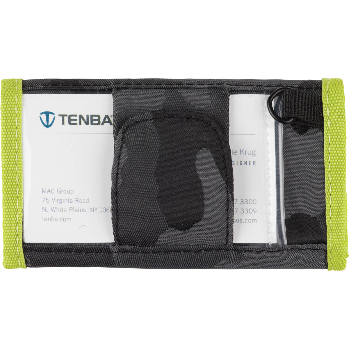 Estuche para Tarjetas Tenba Reload CF 6 (Camouflage/Lime) - vista frontal