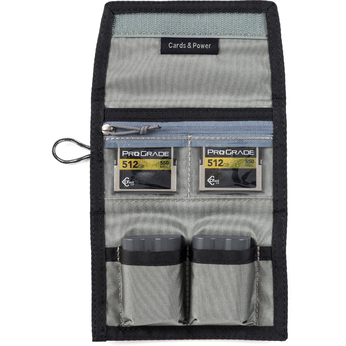 Estuche para Tarjetas Think Tank Photo y (Negro Slate) - detalle