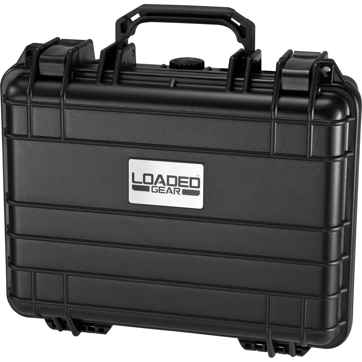 Estuche Rígido Barska HD-200 Loaded Gear con espuma (Negro) - vista frontal