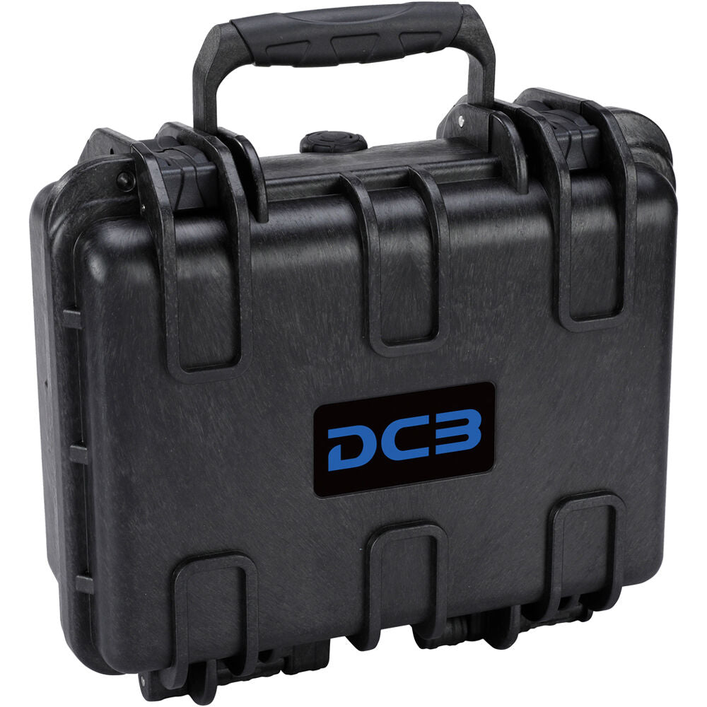 Estuche Rígido DCB Cases Element 3051F Waterproof utilitario con espuma cortada en cubos - vista lateral