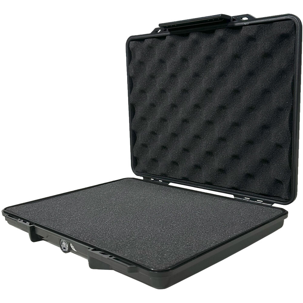 Estuche Rígido DCB Cases Element 3322F Waterproof utilitario con espuma cortada en cubos - vista frontal