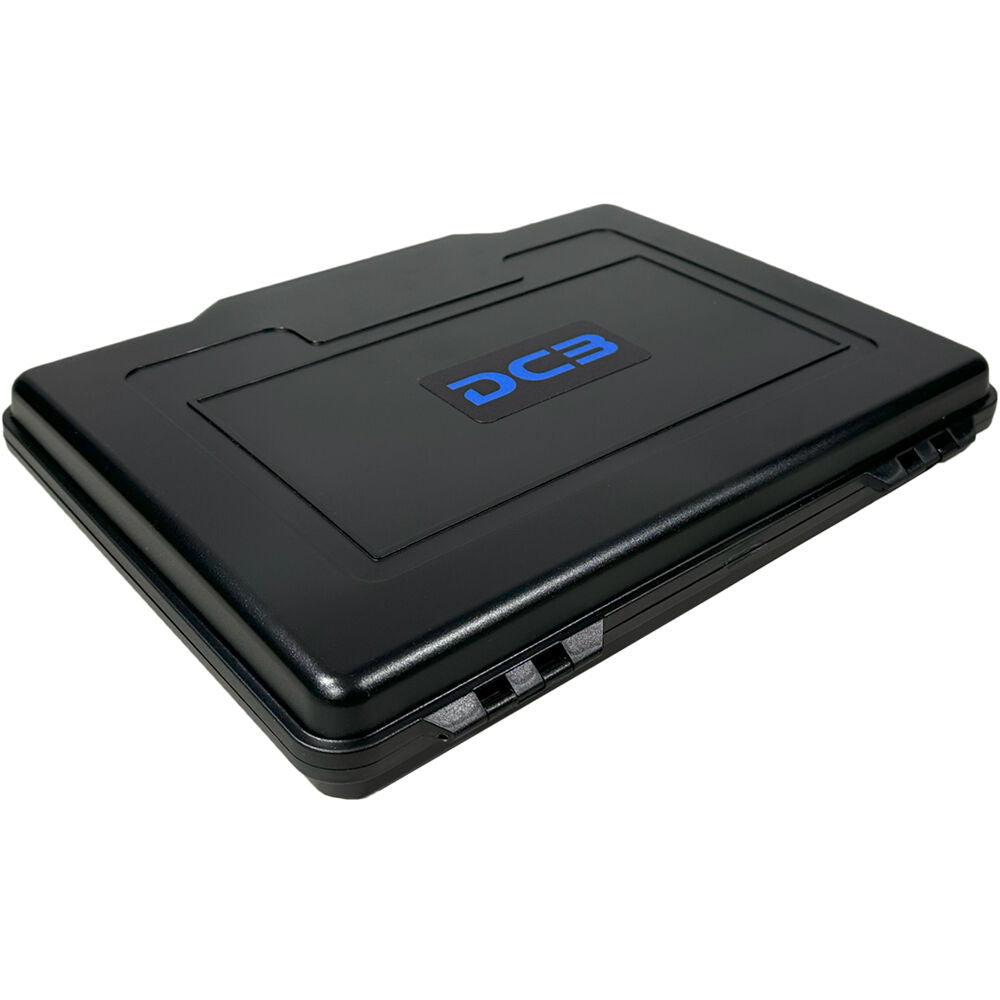 Estuche Rígido DCB Cases Element 3322F Waterproof utilitario con espuma cortada en cubos - vista trasera