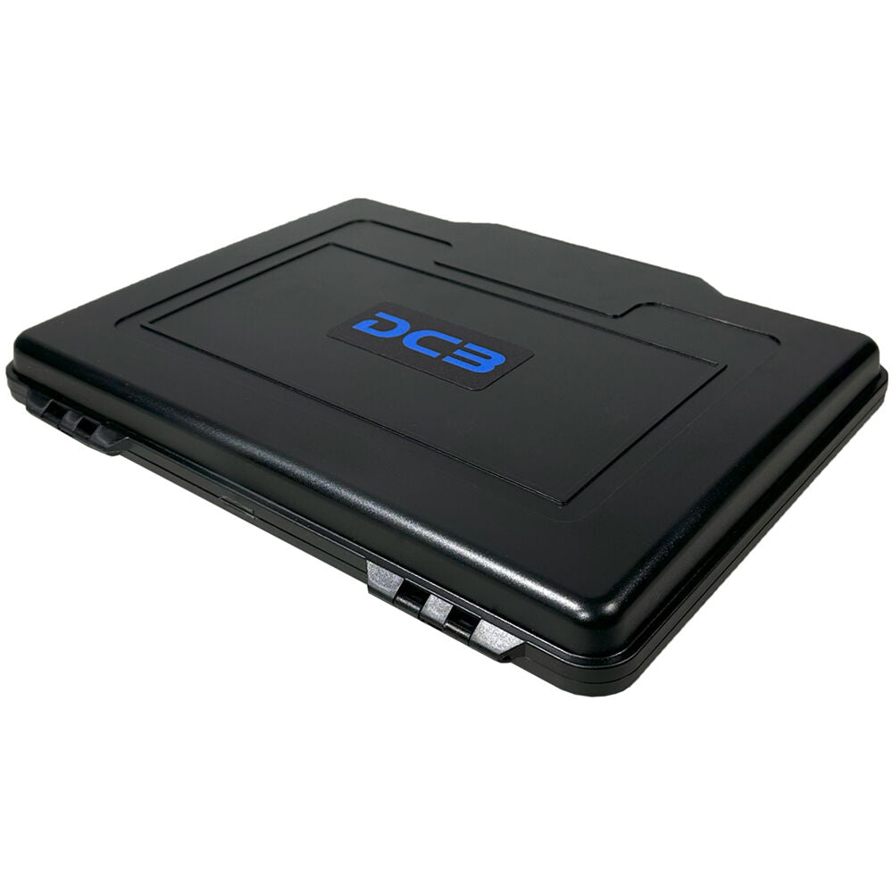 Estuche Rígido DCB Cases Element 3322F Waterproof utilitario con espuma cortada en cubos - vista lateral