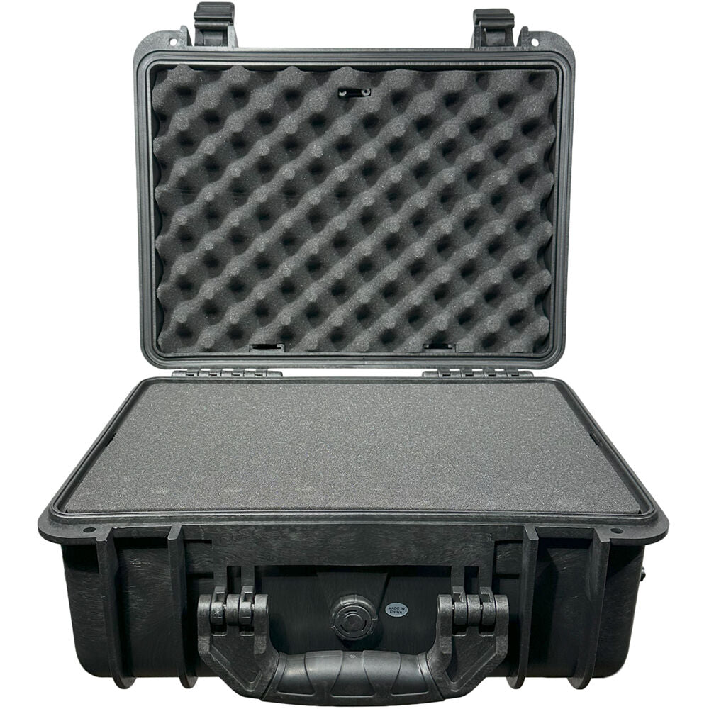 Estuche Rígido DCB Cases Element 4103F Waterproof utilitario con espuma cortada en cubos - vista frontal
