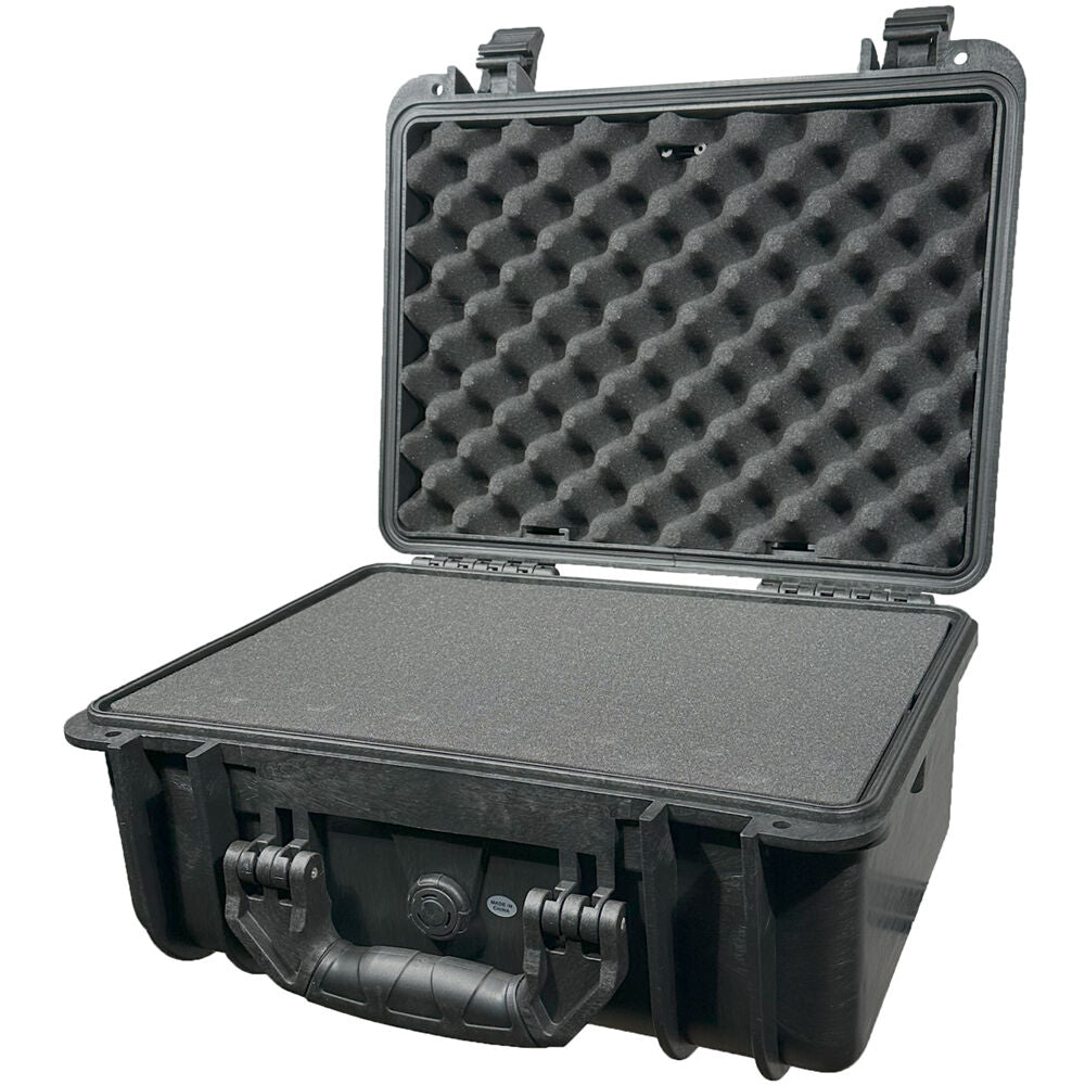 Estuche Rígido DCB Cases Element 4103F Waterproof utilitario con espuma cortada en cubos - vista trasera