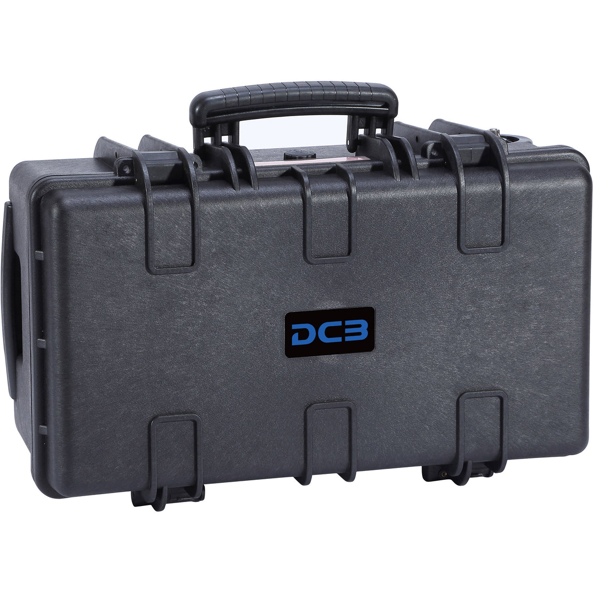 Estuche Rígido DCB Cases Element 5573F con ruedas utilitario con espuma cortada en cubos - puertos y conexiones
