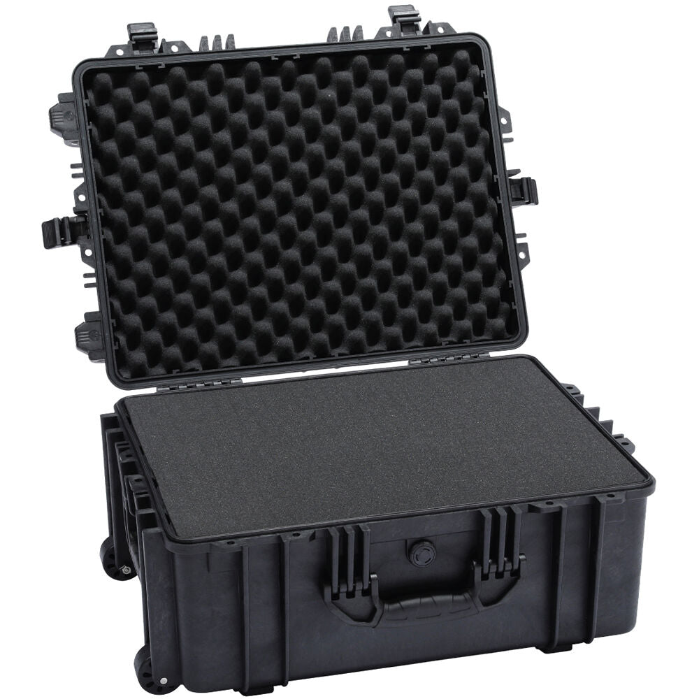Estuche Rígido DCB Cases Element 6104F con ruedas utilitario con espuma cortada en cubos - vista principal