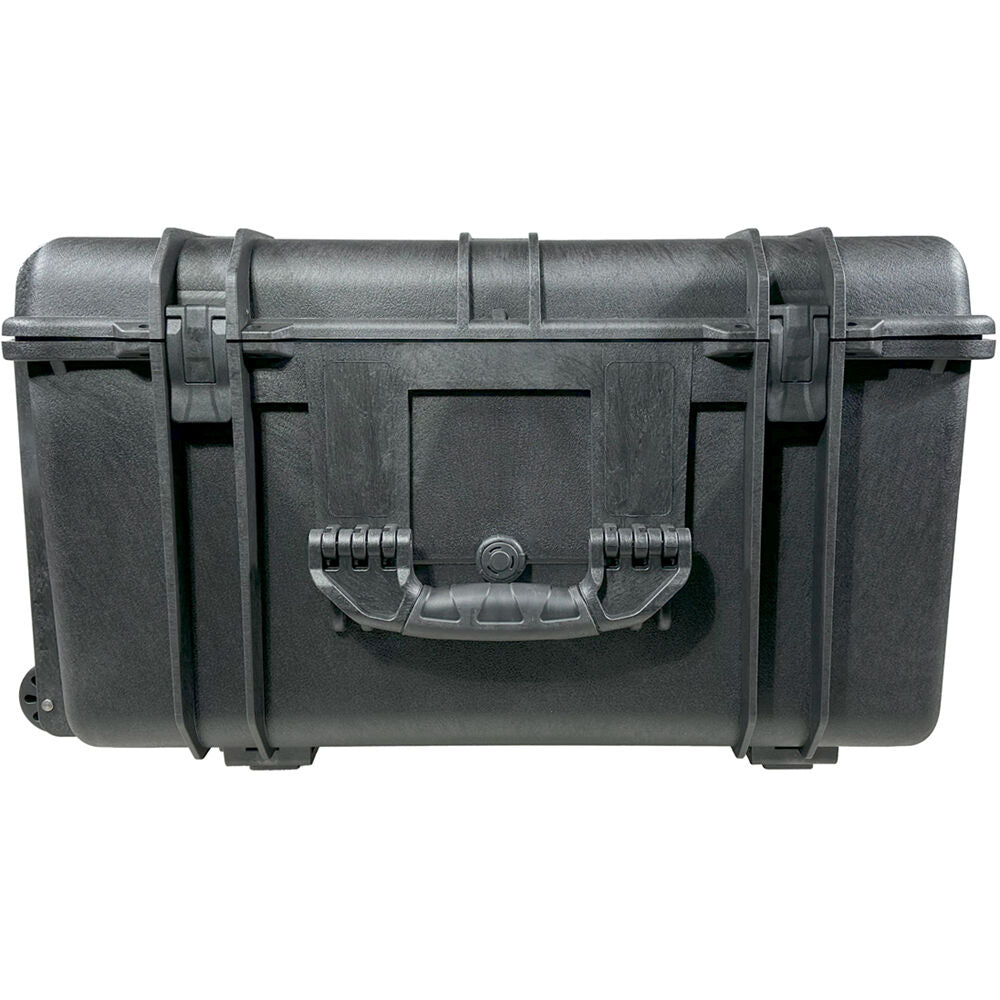 Estuche Rígido DCB Cases Element 6705F con ruedas utilitario con espuma cortada en cubos - puertos y conexiones