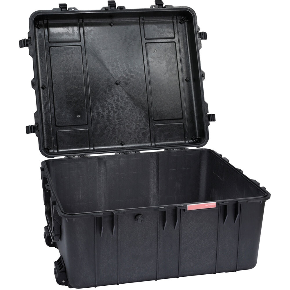 Estuche Rígido DCB Cases Element 8477F con ruedas utilitario con espuma cortada en cubos - vista frontal