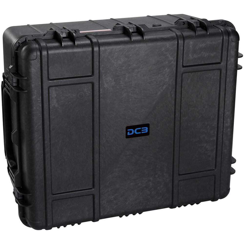 Estuche Rígido DCB Cases Element 8477F con ruedas utilitario con espuma cortada en cubos - detalle