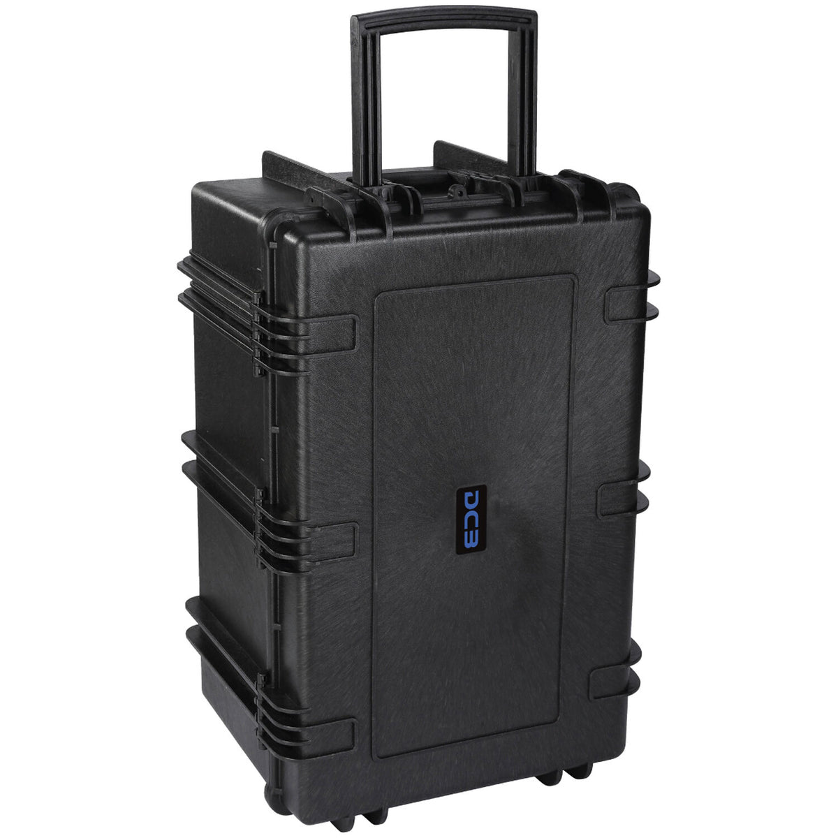 Estuche Rígido DCB Cases Element 8505F con ruedas utilitario con espuma cortada en cubos - vista lateral