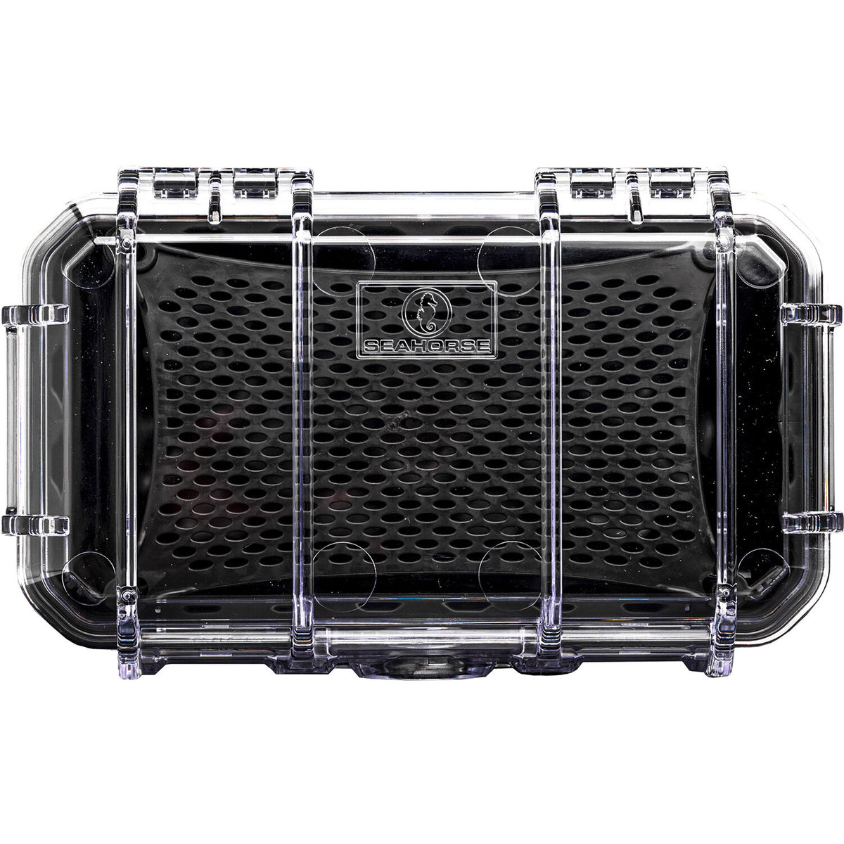 Estuche Rígido Evergreen Cases Tech con Rubber Liner (Clear, Grande) - vista principal