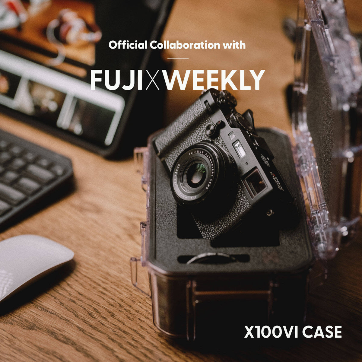 Estuche Rígido Evergreen Cases TOUGHBOX para FUJIFILM X100 Series (Negro) - contenido de la caja