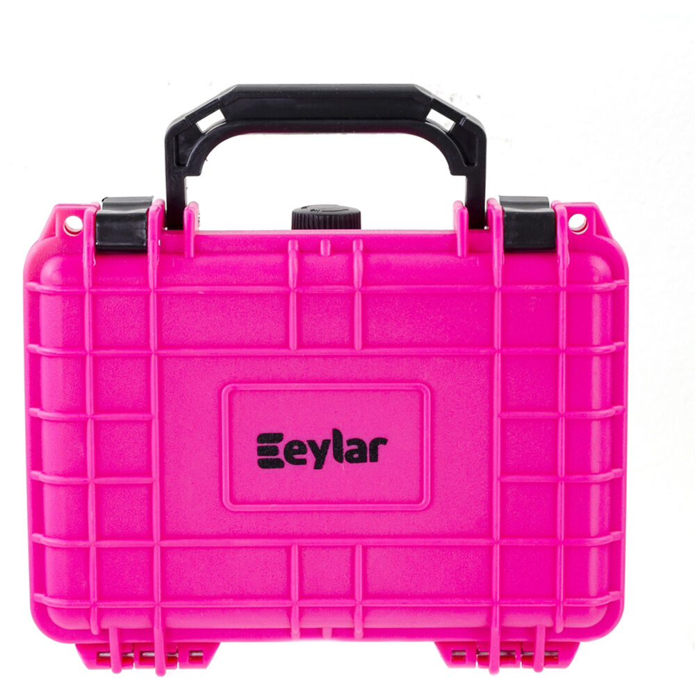Estuche Rígido Eylar Chico con espuma (8", Pink) - vista lateral