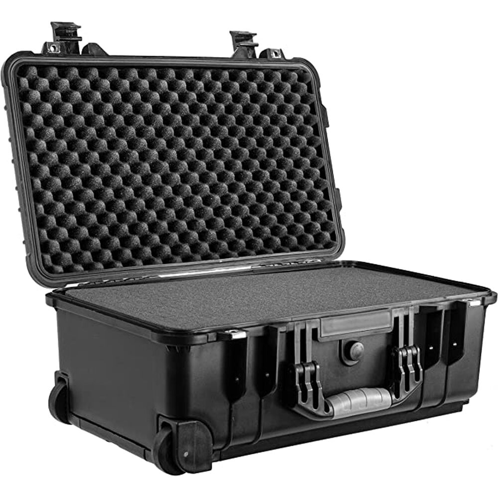 Estuche Rígido Eylar de cabina Roller Gear con 4-Layer espuma juego (Negro, 22") - vista principal