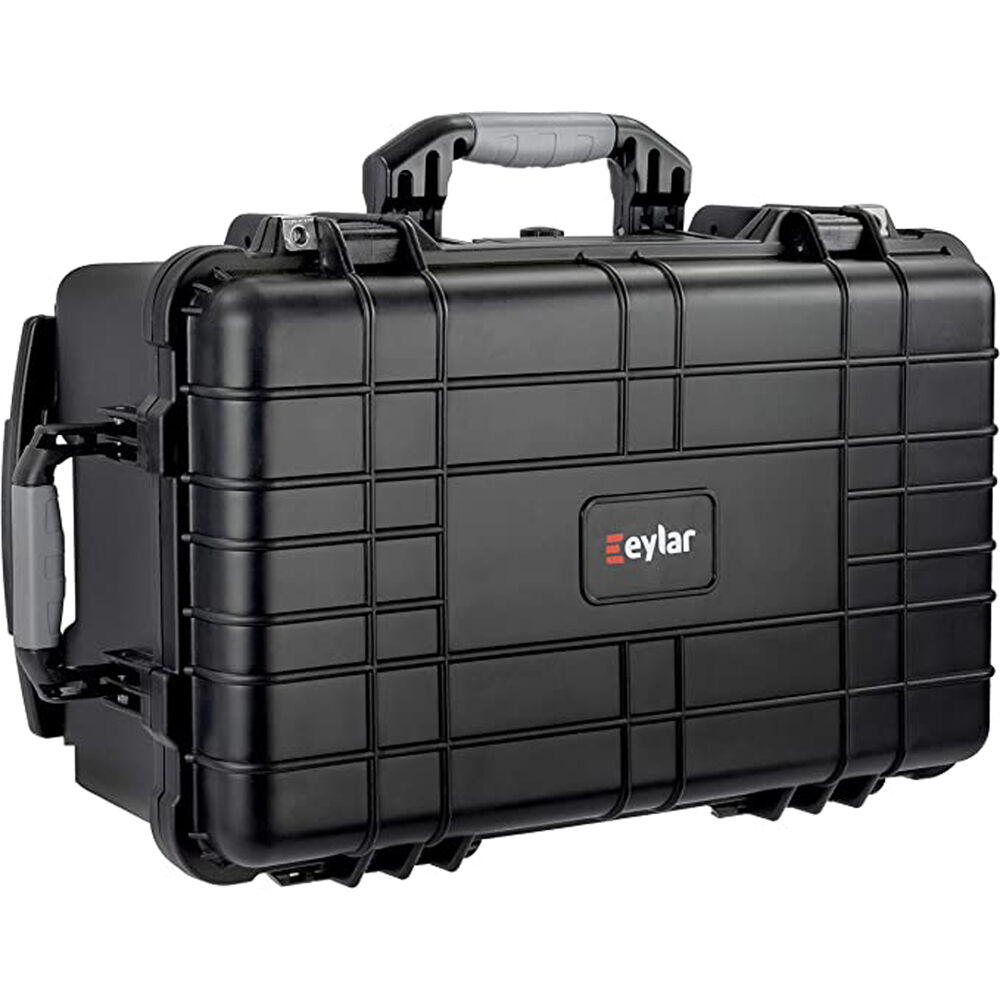 Estuche Rígido Eylar de cabina Roller Gear con 4-Layer espuma juego (Negro, 22") - vista trasera