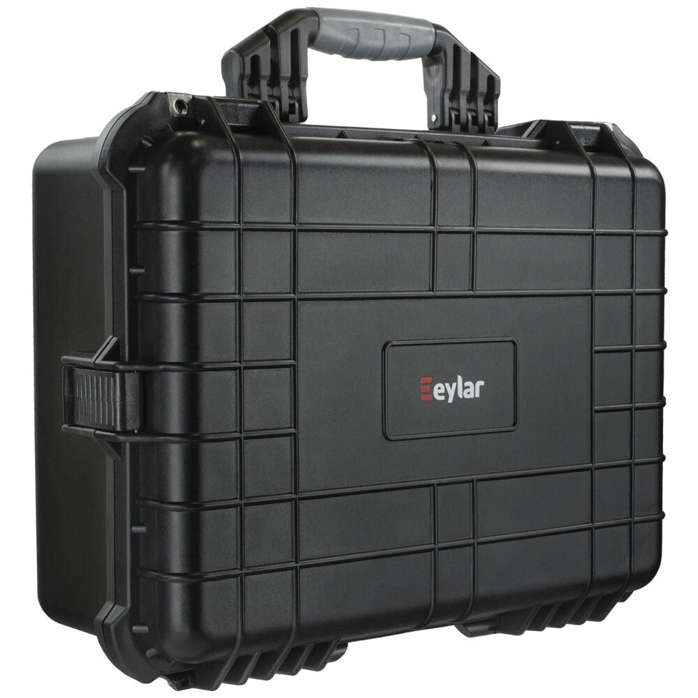 Estuche Rígido Eylar Grande con espuma (20", Negro) - vista frontal