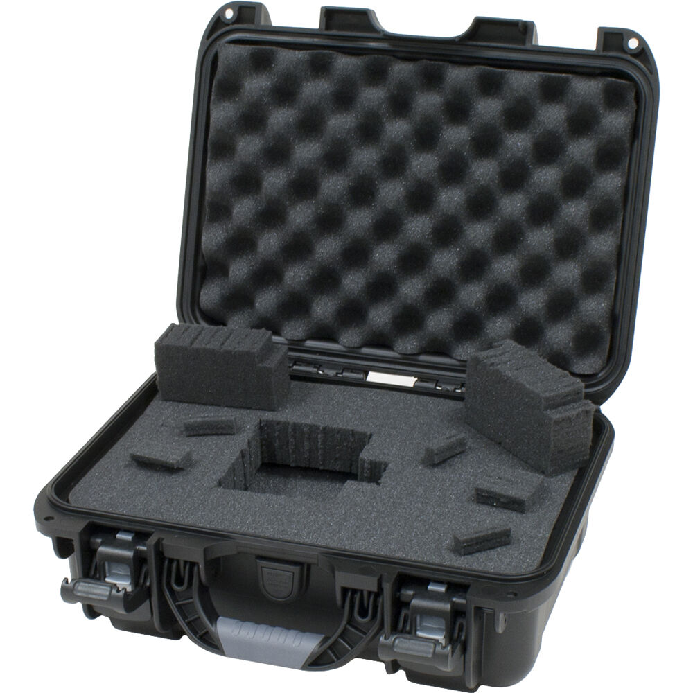 Estuche Rígido Gator 13.8 x 9.3 x 6.2" Hard Equipment utilitario con Diced espuma (Negro) - vista principal