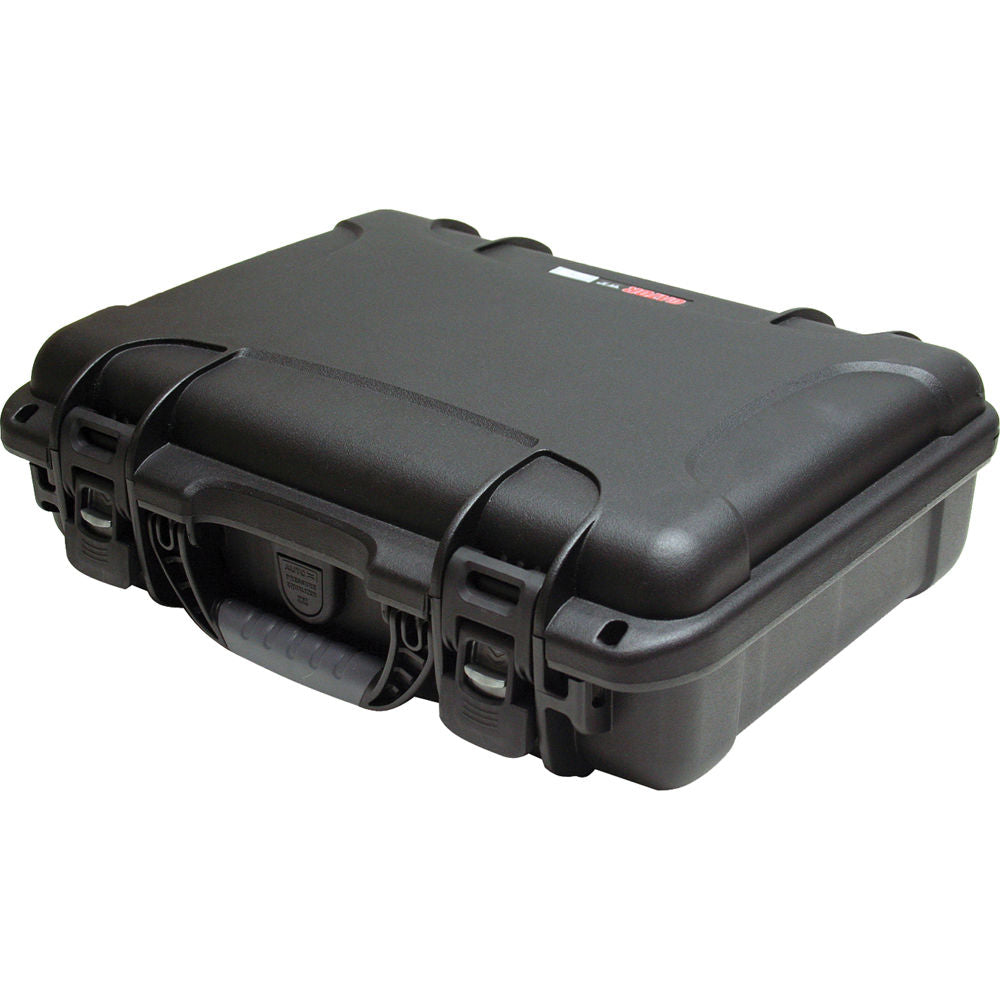 Estuche Rígido Gator Waterproof Injection-Molded Equipment con Diced espuma (Negro) - vista frontal