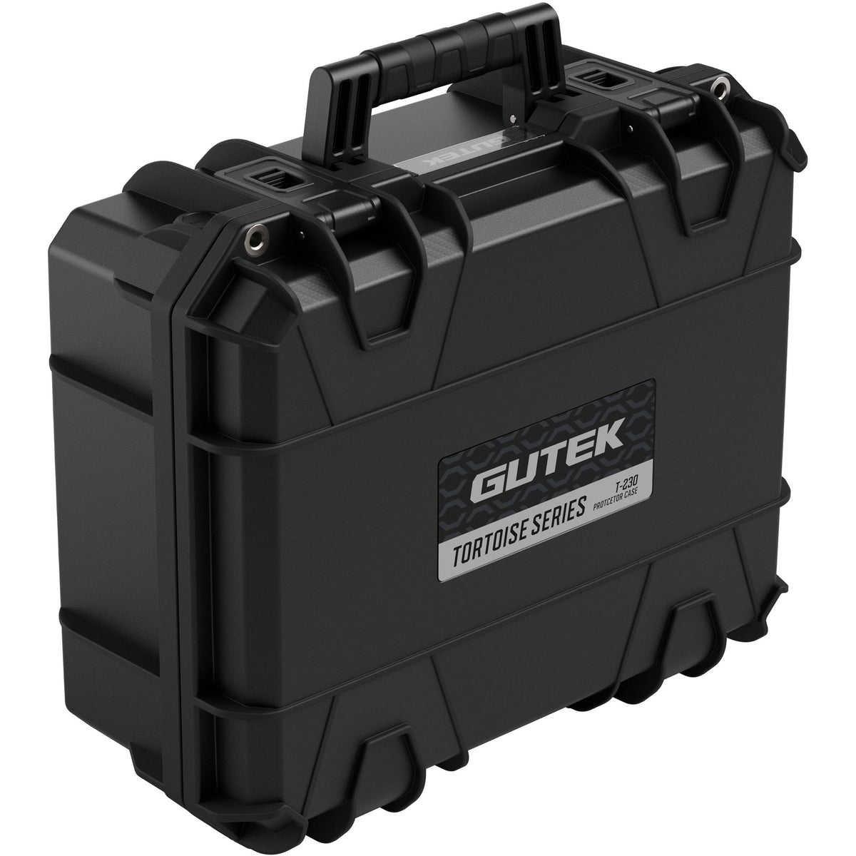 Estuche Rígido GUTEK Tortoise T-230 de cabina Protector (Negro, 23L) - vista trasera