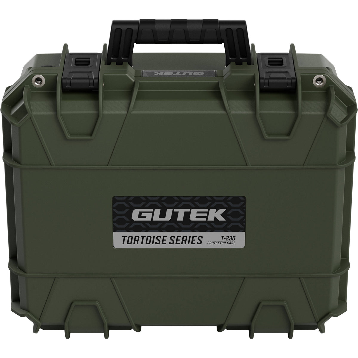 Estuche Rígido GUTEK Tortoise T-230 de cabina Protector (Verde oliva Drab Verde, 23L) - contenido de la caja