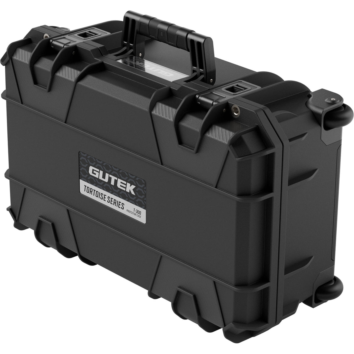 Estuche Rígido GUTEK Tortoise T-300 20" de cabina Protector (Negro, 30L) - vista lateral