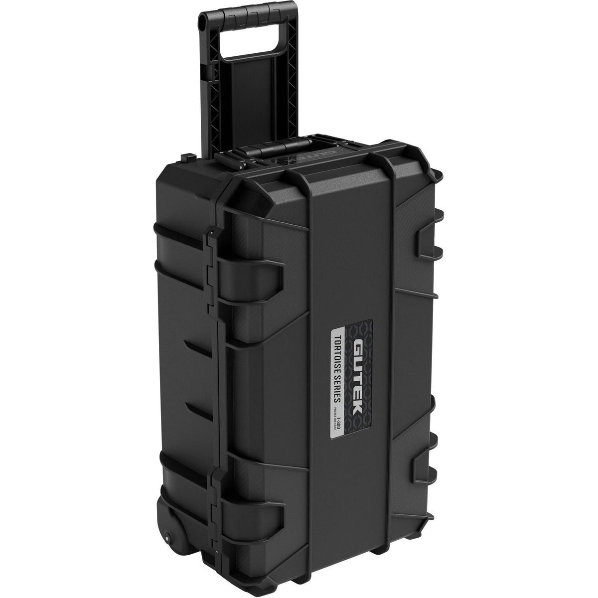 Estuche Rígido GUTEK Tortoise T-300 20" de cabina Protector (Negro, 30L) - contenido de la caja