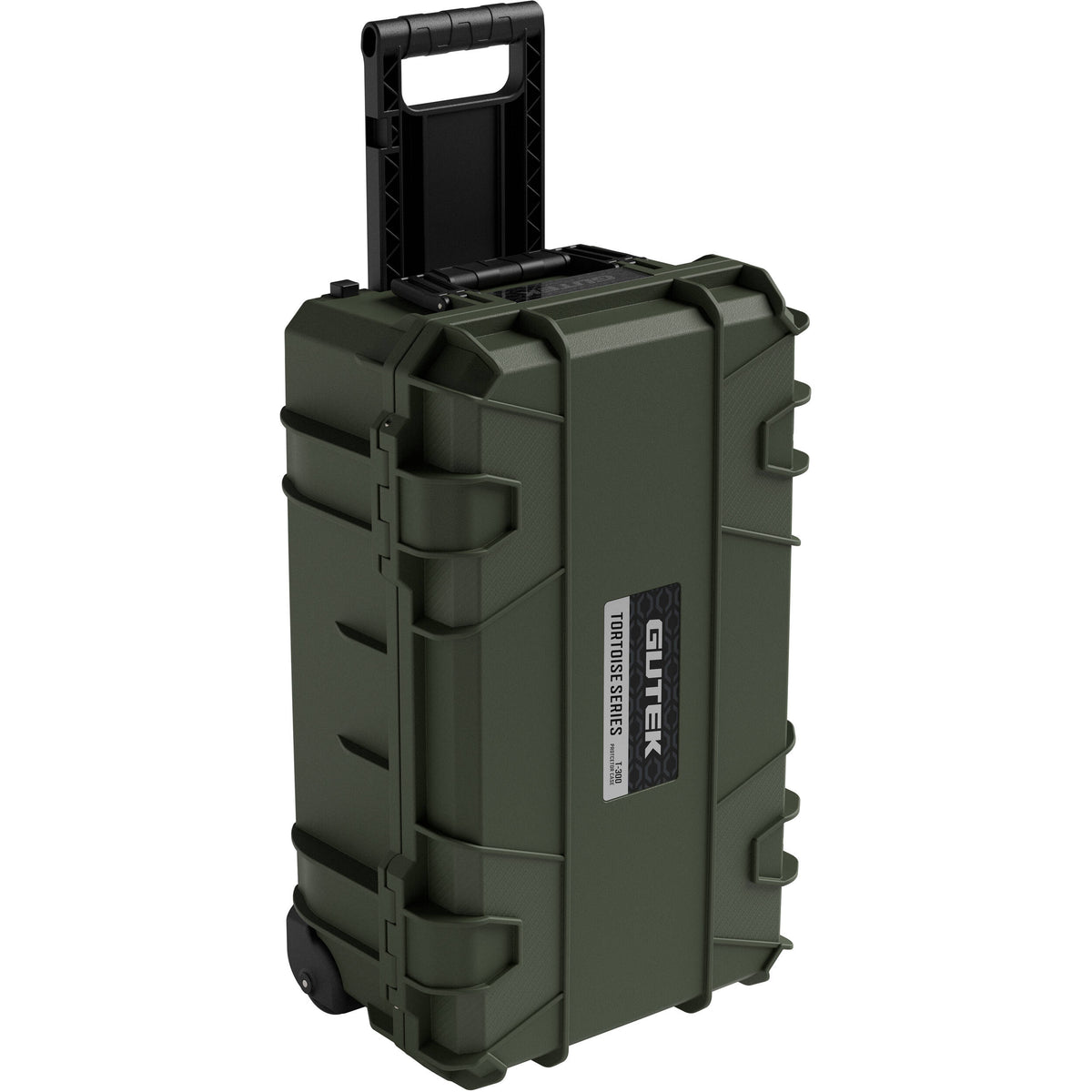 Estuche Rígido GUTEK Tortoise T-300 20" de cabina Protector (Verde oliva Drab Verde, 30L) - contenido de la caja
