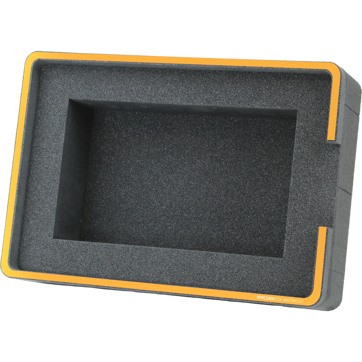 Estuche Rígido HPRC 2400 con espuma para MacBook Pro 15" y Accessories (Negro) - detalle