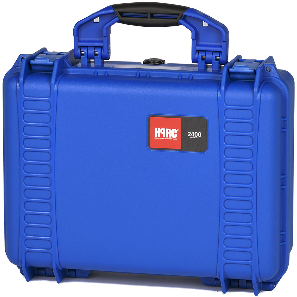 Estuche Rígido HPRC 2400F con espuma (Azul) - vista frontal
