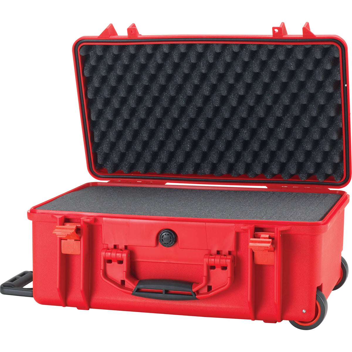 Estuche Rígido HPRC 2550 con ruedas con Interior espuma (Rojo) - vista principal