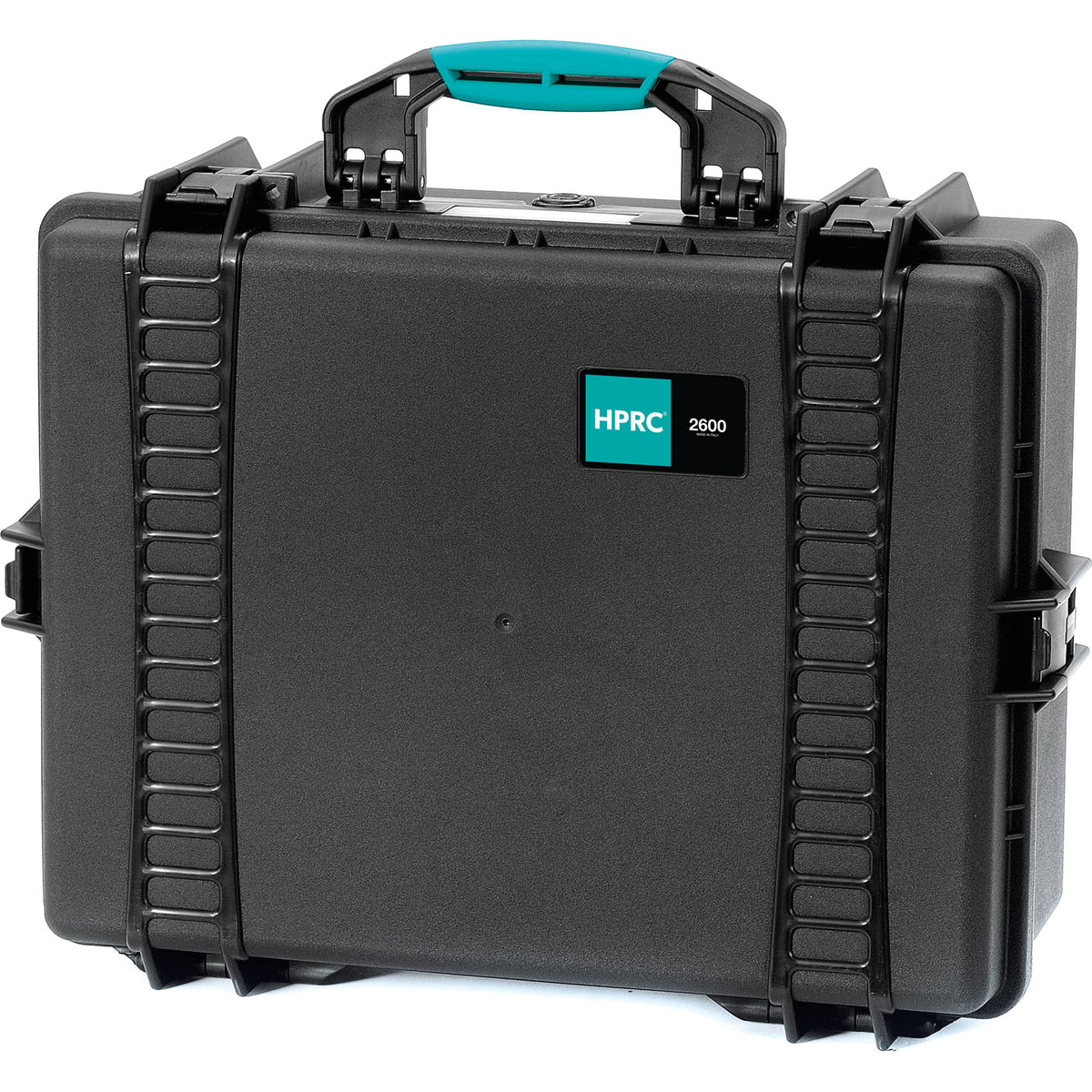Estuche Rígido HPRC 2600 (Negro con Azul Handle) - vista frontal