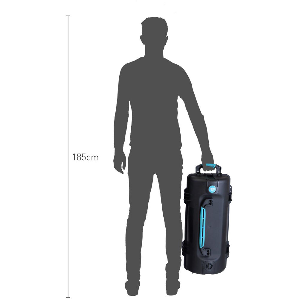Estuche Rígido HPRC 6200 (Tripod Holder Kit, Negro) - puertos y conexiones