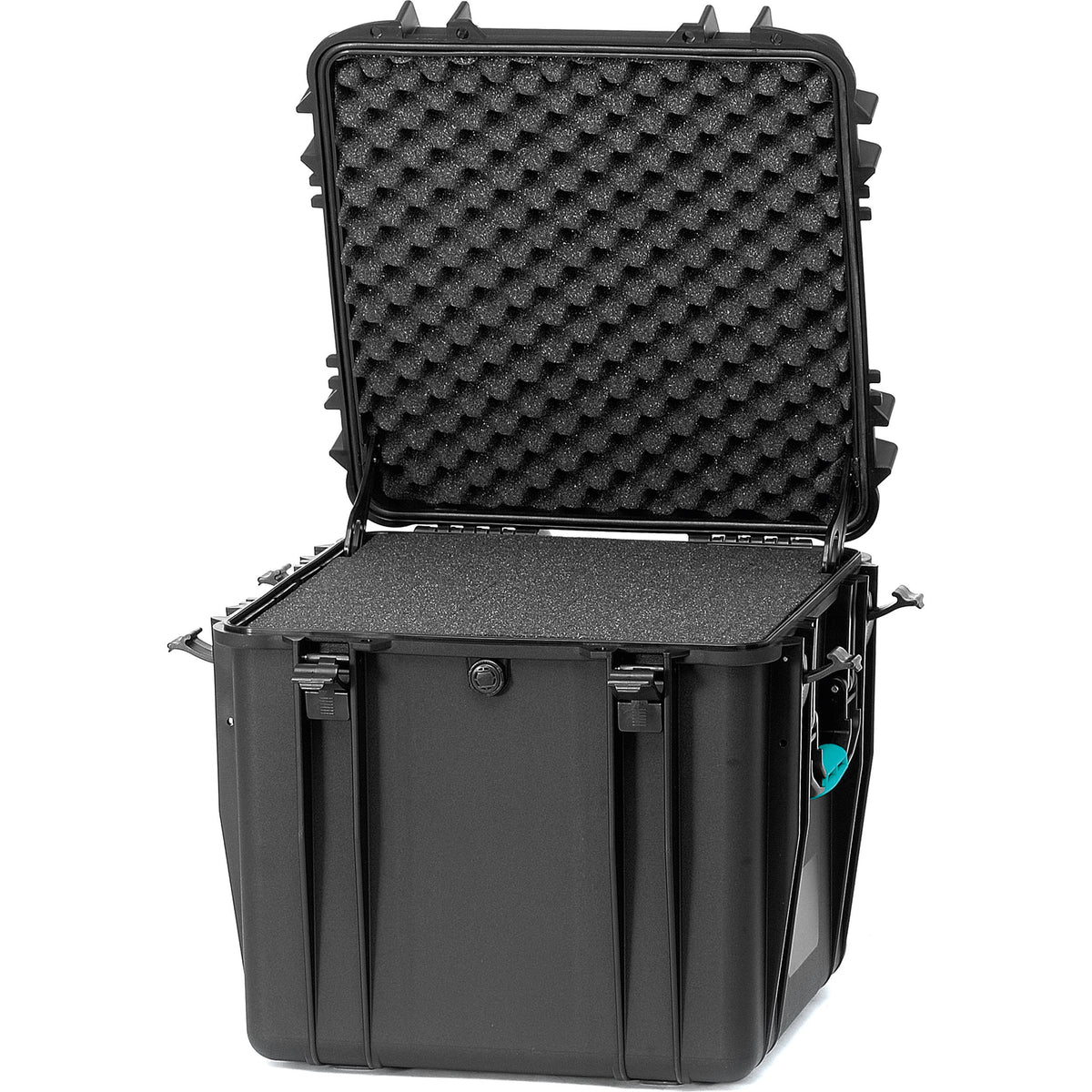 Estuche Rígido HPRC HP4400F Waterproof con espuma (Negro con Azul Handle) - vista principal