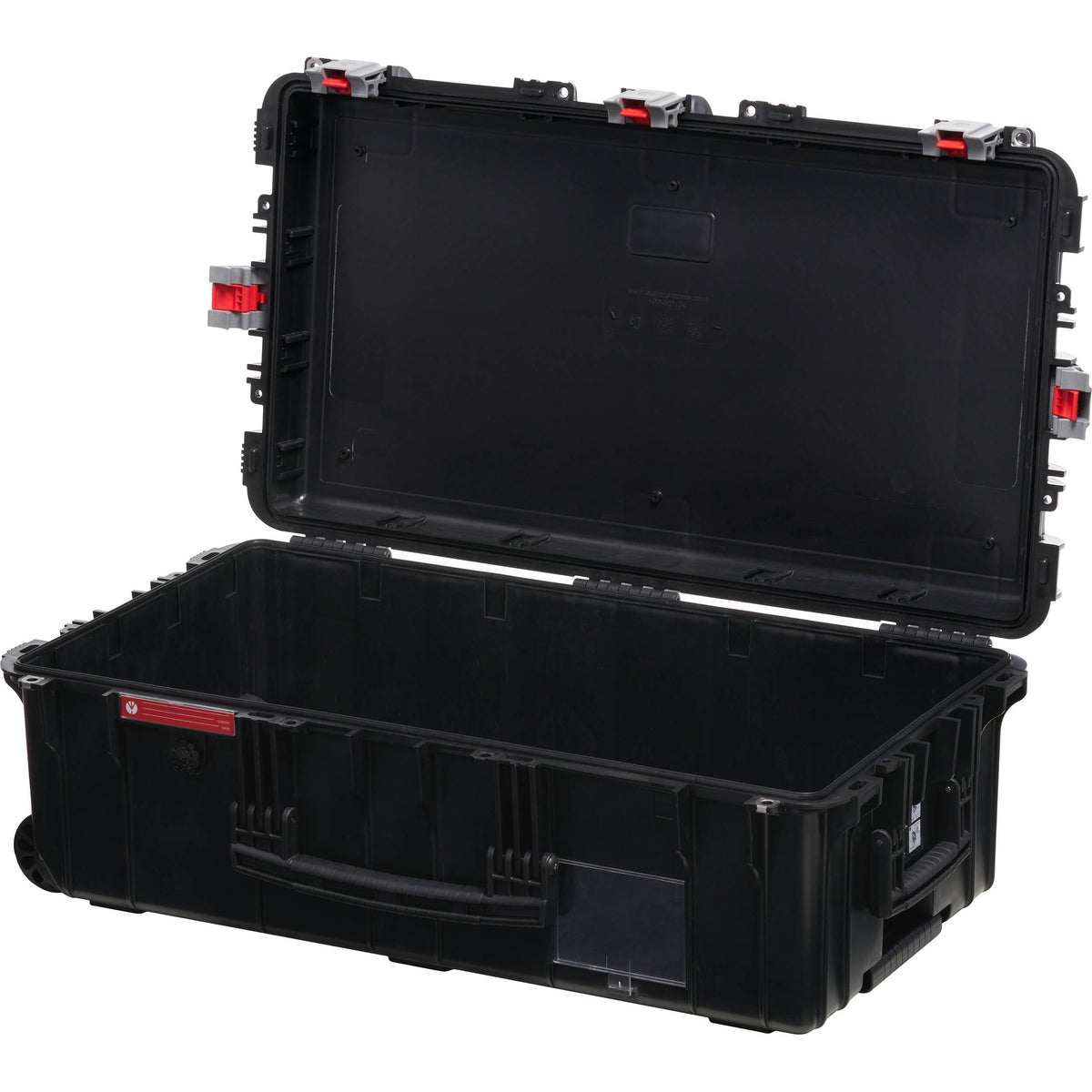 Estuche Rígido Manfrotto Pro Light Reloader reforzado-83 tapa alta con ruedas sin interior - vista frontal