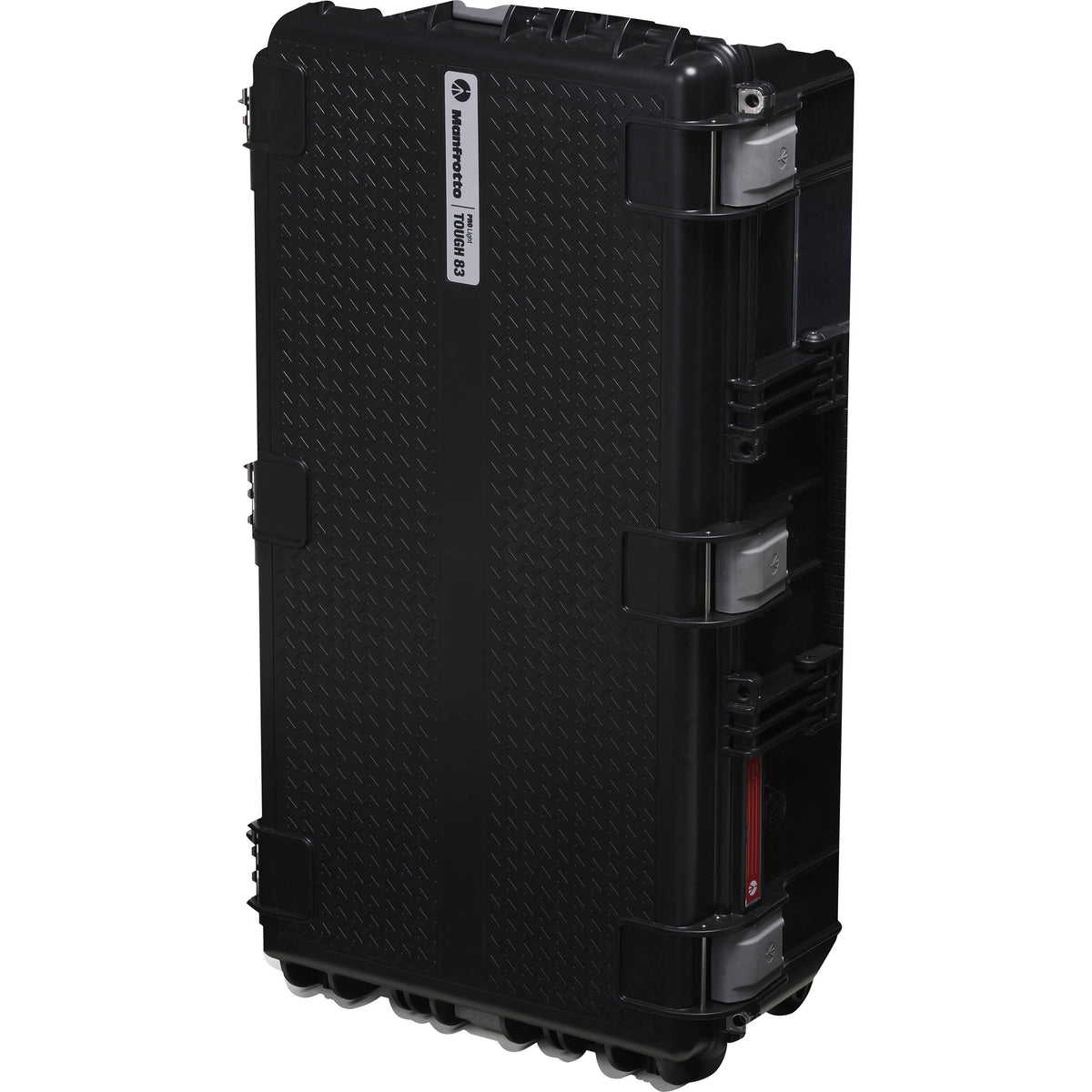 Estuche Rígido Manfrotto Pro Light Reloader reforzado-83 tapa alta con ruedas sin interior - detalle