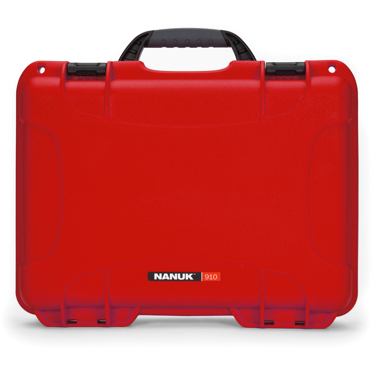 Estuche Rígido Nanuk 910 con espuma (Rojo) - vista frontal