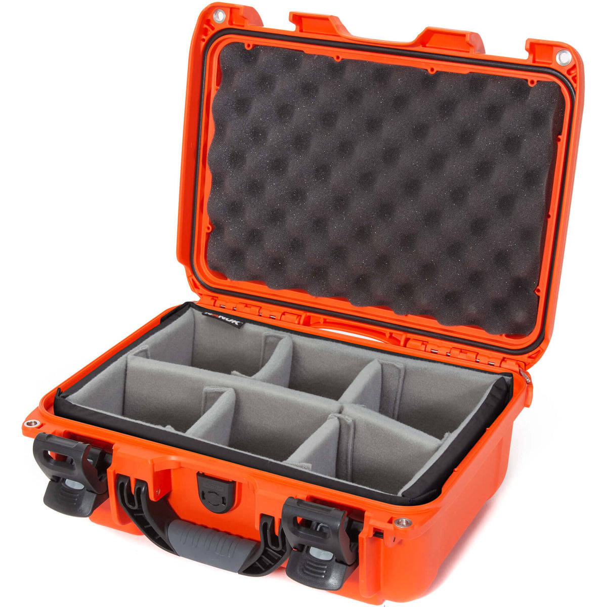 Estuche Rígido Nanuk 915 con divisores acolchados (Naranja) - vista principal