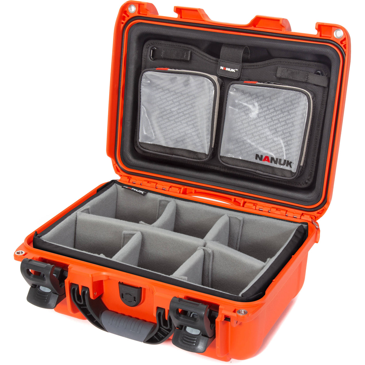 Estuche Rígido Nanuk 915 con Pro Photo Kit (Naranja, 13L) - vista principal