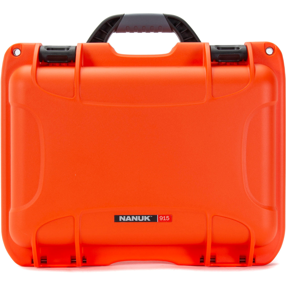 Estuche Rígido Nanuk 915 con Pro Photo Kit (Naranja, 13L) - vista frontal