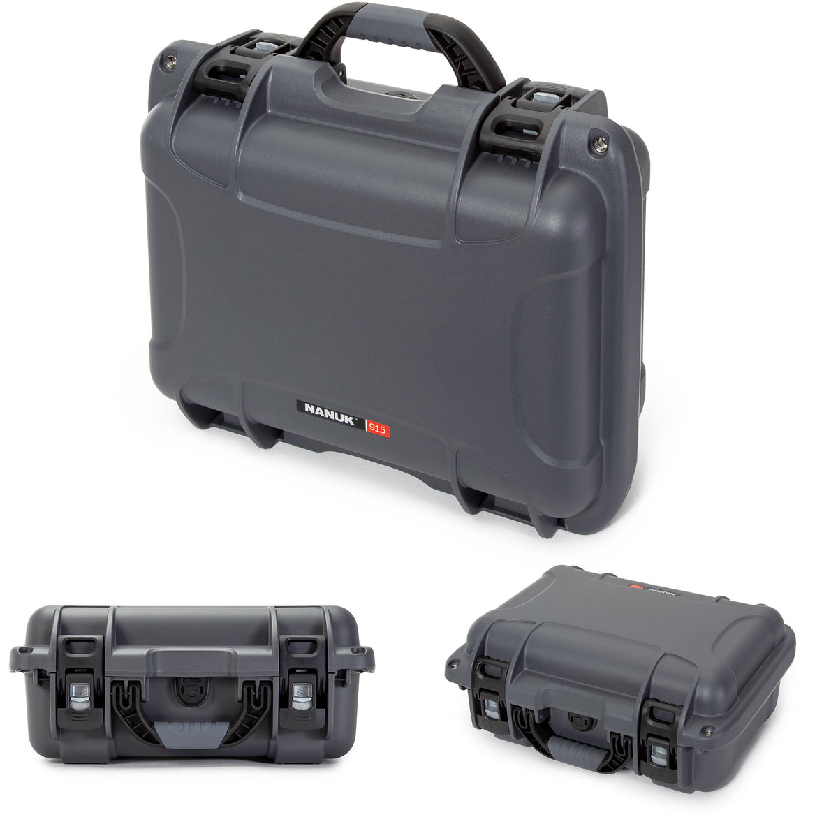 Estuche Rígido Nanuk 915 (Graphite, 13L) - vista frontal