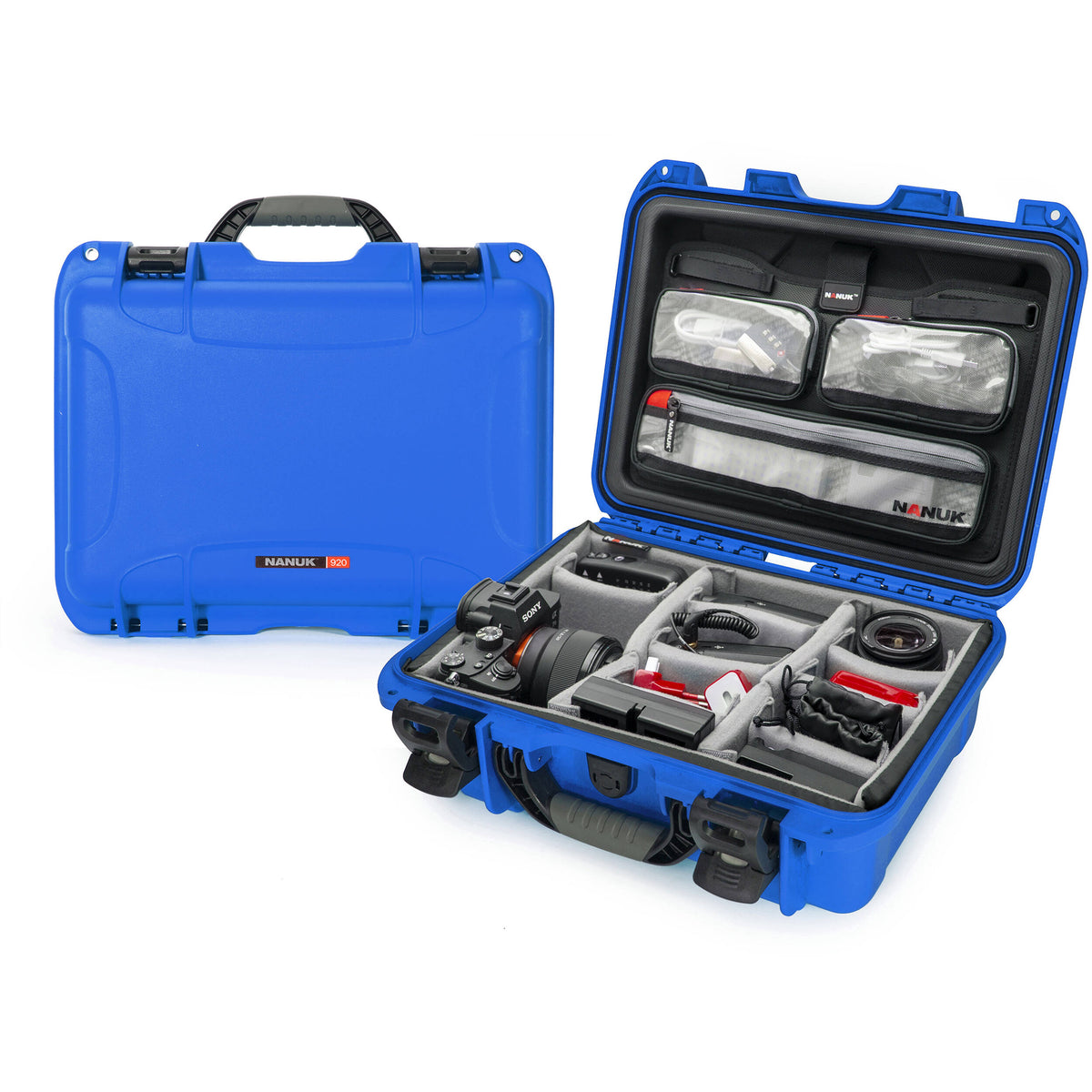 Estuche Rígido Nanuk 920 Pro Photo Kit (Azul, 16L) - vista principal