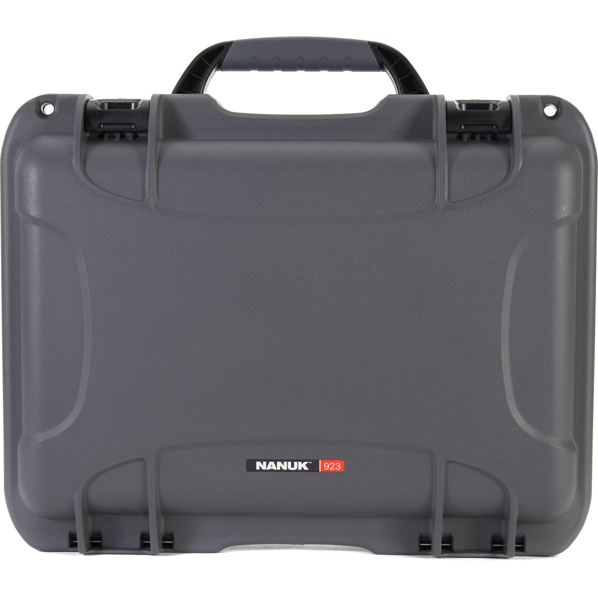Estuche Rígido Nanuk 923 Pro Photo Kit (Graphite, 16.7L) - vista frontal