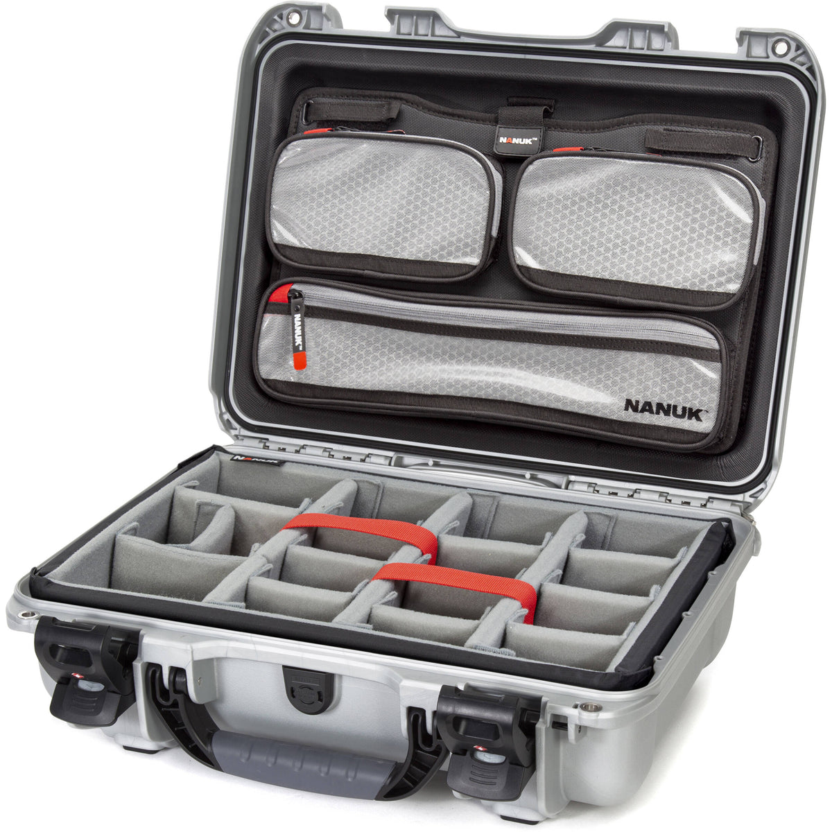 Estuche Rígido Nanuk 923 Pro Photo Kit (Plateado, 16.7L) - vista principal