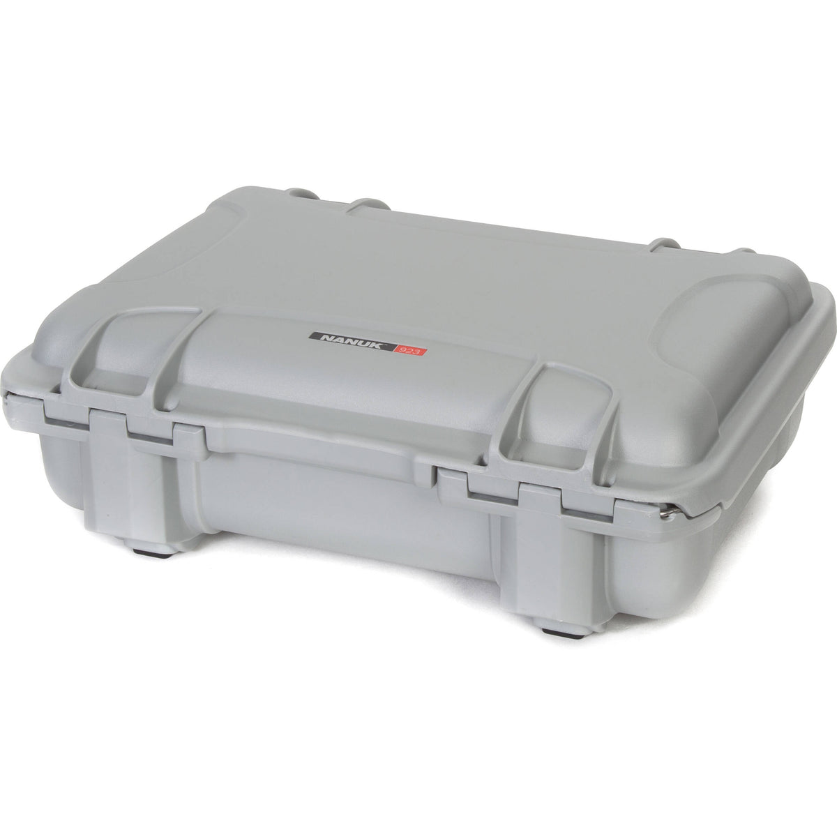 Estuche Rígido Nanuk 923 Pro Photo Kit (Plateado, 16.7L) - vista lateral