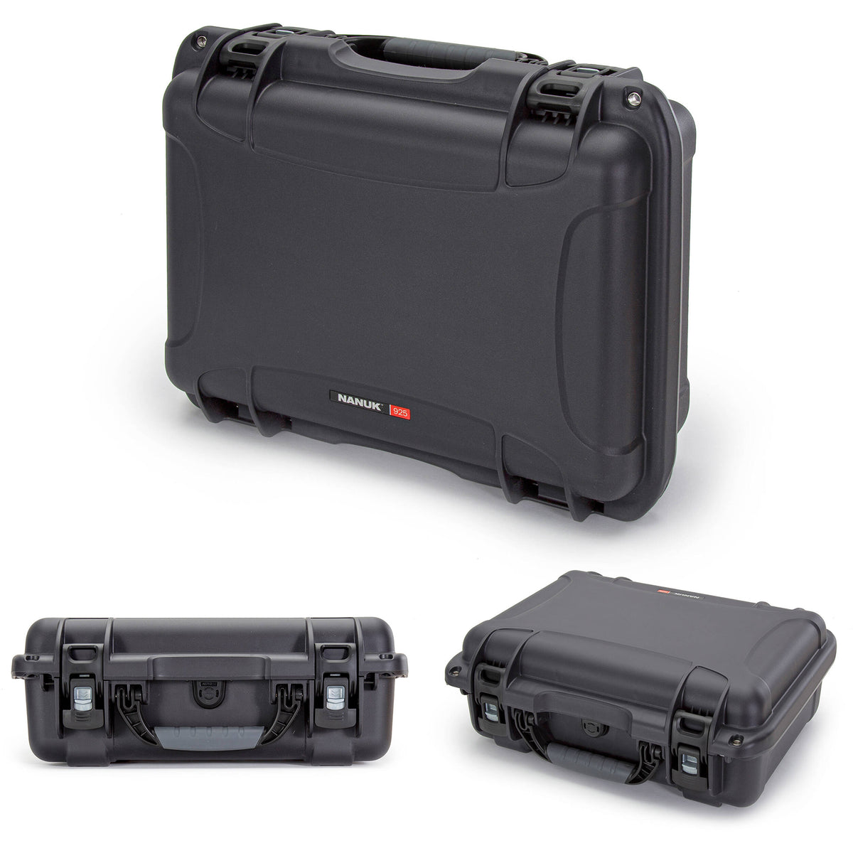 Estuche Rígido Nanuk 925 con espuma Interior (Graphite, 21L) - vista trasera