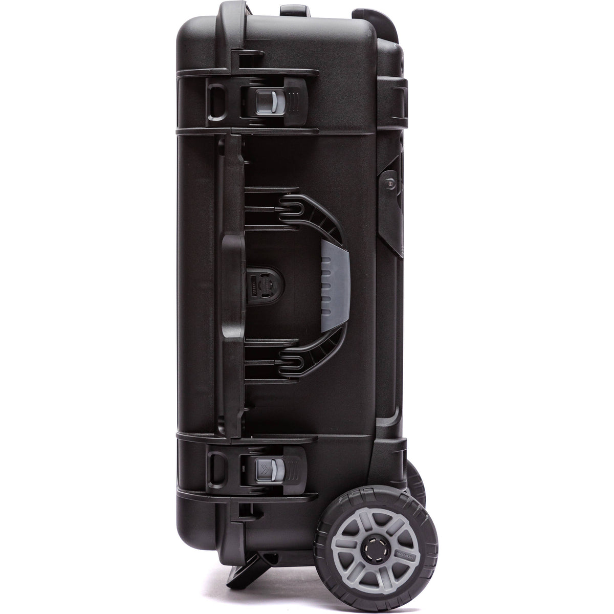 Estuche Rígido Nanuk 935 con Heavy-Duty Wheels, N-Cubik 13L inserto & organizador en la tapa (28.5L) - vista trasera