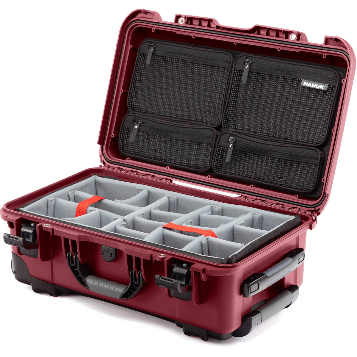 Estuche Rígido Nanuk 935 con ruedas (Burgundy, 28.5L) - vista principal