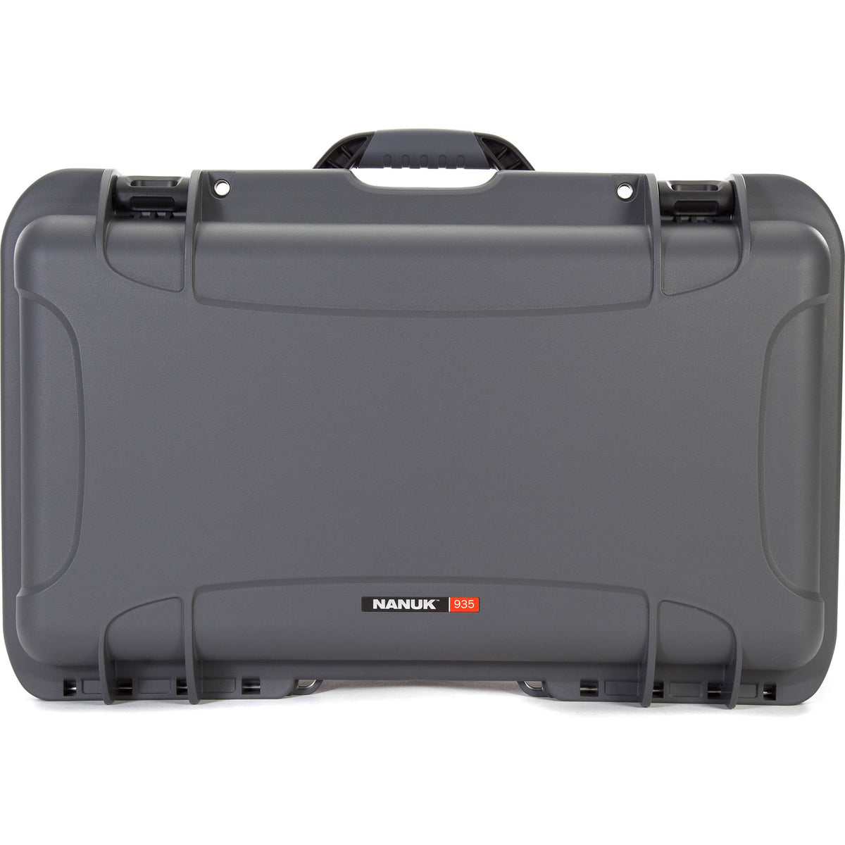 Estuche Rígido Nanuk 935 con ruedas con espuma (Graphite, 28.5L) - vista frontal